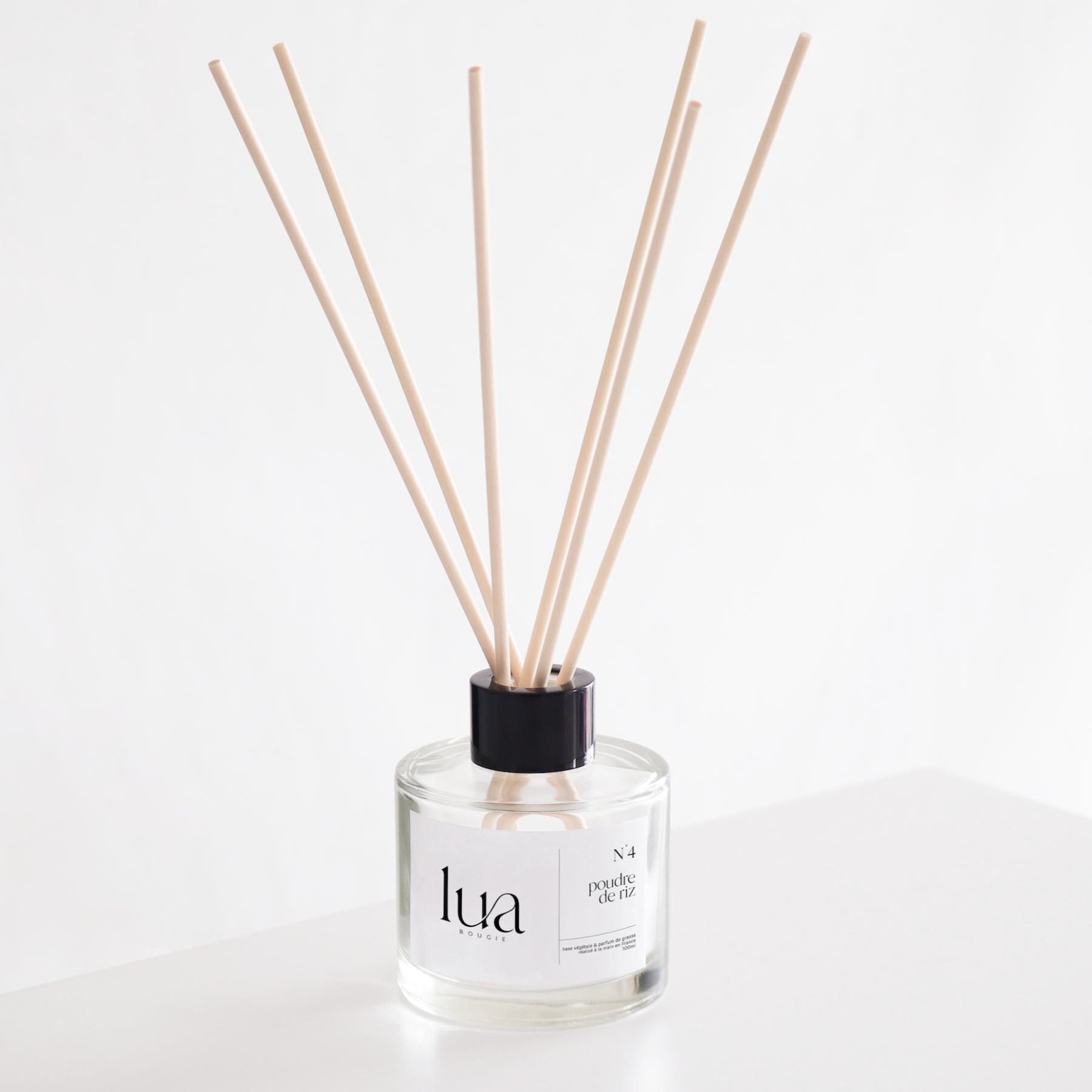 Diffuseur de parfum naturel 100ml CLASSIQUE - Transparent – LUA Bougie