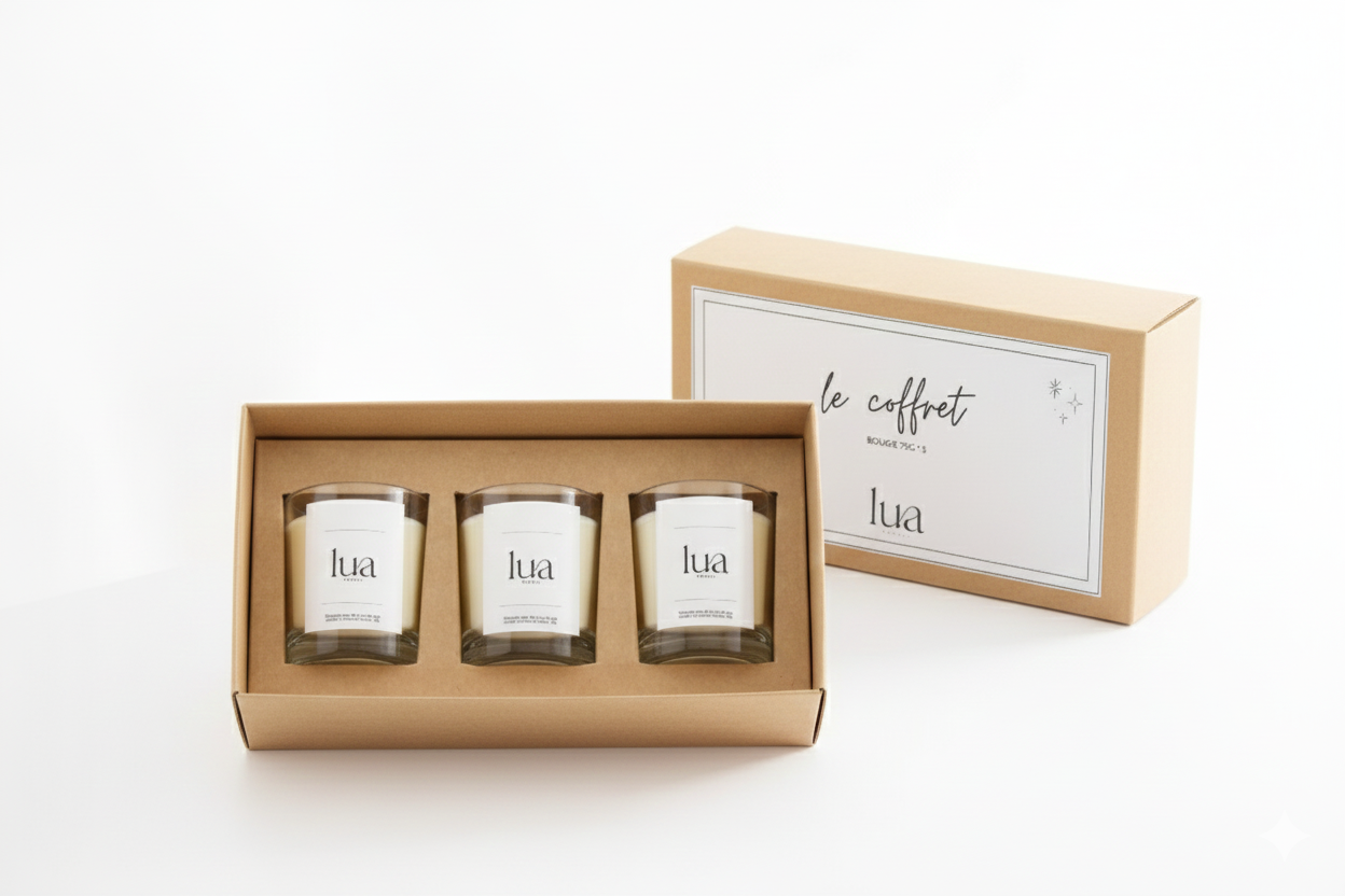 Le Coffret Trio : Poudre de riz, Cachemire & soie et Fruits rouges