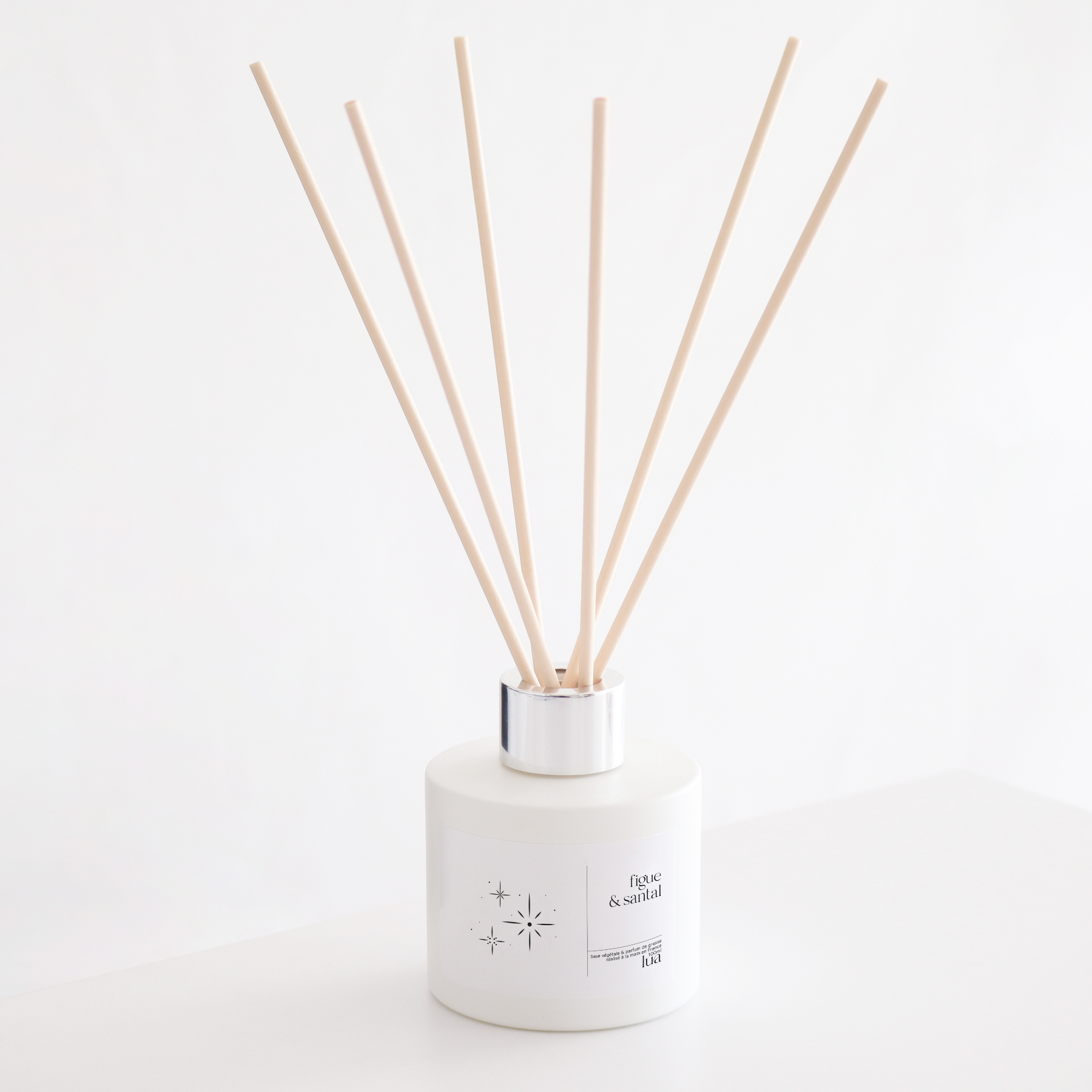 Diffuseur de parfum à tige, collection noël étoile, LUA Bougie. 