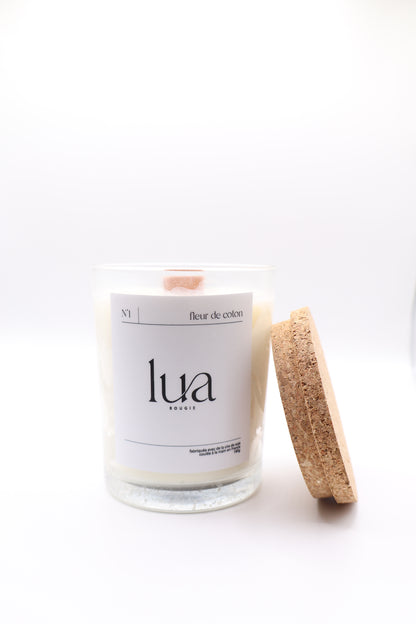 Bougie naturelle parfumée 180g CLASSIQUE - Transparent