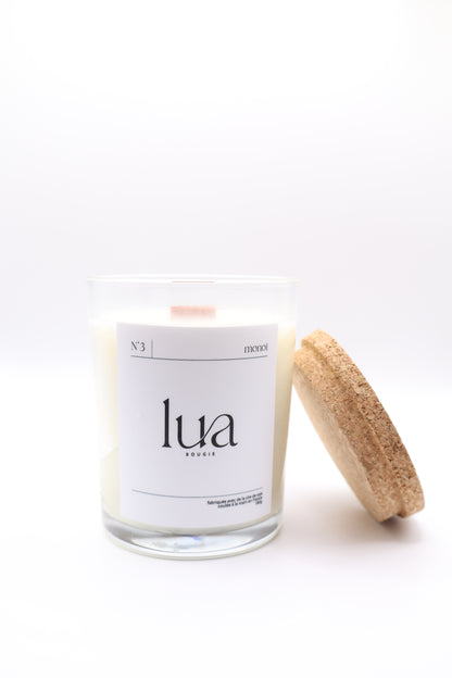 Bougie naturelle parfumée 180g CLASSIQUE - Transparent