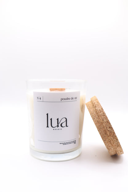 Bougie naturelle parfumée 180g CLASSIQUE - Transparent