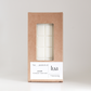 Fondant parfumé Poudre de riz Lua Bougie, fabriquée en France avec de la cire de soja